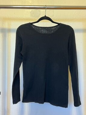 Black Women's Long-Sleeve Thermal Layer